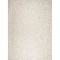 vidaXL Teppich ZIZUR Creme 240x340 cm Jute-Optik Indoor und Outdoor