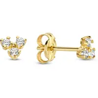 Jackie Gold damen Ohrknöpfe 585 Gold JKE23.011