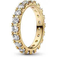 Pandora 160050C01 Damenring Funkelnde Unendlichkeit Goldfarben