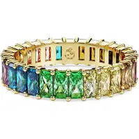 Swarovski damen Ring Gold/Mehrfarbig 5686632/CFG