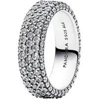 Pandora 192634C01 Silberring für Damen Zeitloses Pavé