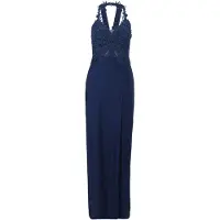 Vera Mont Abendkleid mit Strass in Festival Blue | Gr.: 42