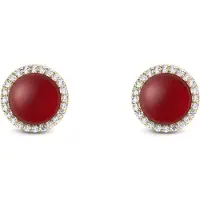 Daniel Wellington Audrey Red Agate Ohrringe DW00401404