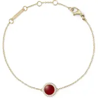 Daniel Wellington Audrey Red Agate Armband DW00401422