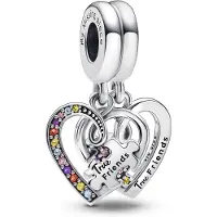 Pandora 792239C01 Charm-Anhänger Herzen mit Puzzleteilen