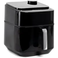 Melchioni 1700W Heißluftfritteuse Chiara mit Soft-Dampf, Doppelheizelement, 6,5L