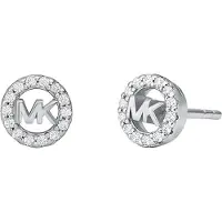 Michael Kors Kors Silberfarbene Ohrknöpfe MKC1727CZ040