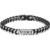 Diesel Steel Silberfarbene Armband DX1386040