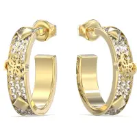 GUESS 4G Forever Goldfarbene Ohrringe JUBE03284JWYGT-U