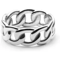 Daniel Wellington Chunky Chain Silver Ring DW0040083