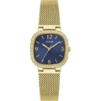 GUESS Damen Uhr Armbanduhr TAPESTRY GW0354L6 Edelstahl gold