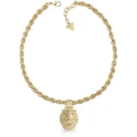 GUESS Lion King Goldfarbene Kette JUMN01305JWYGT-U