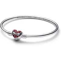 Pandora 592324C01 Damen-Armreif Spiderman Maske Silber 925