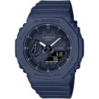 Casio GMA-S2100BA-2A1ER G-SHOCK Uhr Herrenuhr Edelstahl Datum Alarm blau