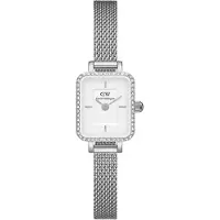 Daniel Wellington Nur Zeit Silber Kollektion Quadro - frau