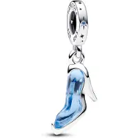 Pandora 793071C01 Charm-Anhänger Disney Cinderellas Gläserner Schuh