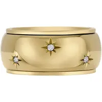 Fossil Sadie Gold Coloured Ring JF04835710