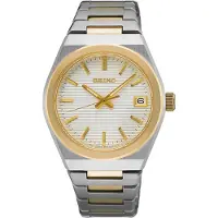 Seiko Muut SUR578P1 Damen-Armbanduhr mit Saphirglas Zweifarbig