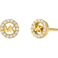 Michael Kors Kors Goldfarbene Ohrknöpfe MKC1727CZ710