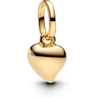 Pandora 763691C00 Mini Anhänger Herz Goldfarben