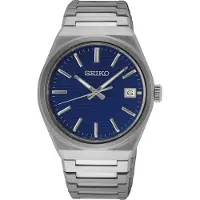 Seiko SUR555P1 Herrenarmbanduhr Quarz Stahl/Blau