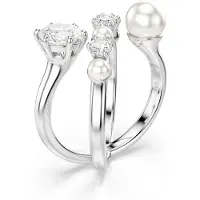 Swarovski Matrix Silver Coloured Ring 5714375/CFG