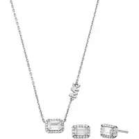Michael Kors Premium Silver Gift Set MKC1760CZSET