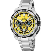 Festina Herrenuhr Chrono Bike Armbanduhr Edelstahl silber UF20724/4
