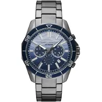 Giorgio Armani Exchange AX1967 SPENCER Chronograph Uhr Herrenuhr Edelstahl Chrono Datum grau