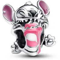 Pandora 793189C01 Silber Charm Disney Stitch Geburtstagskuchen