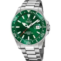 Jaguar Herren Analog Uhr J886/2 Sport Edelstahl Armbanduhr silber UJ886/2