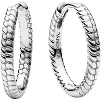 Pandora 292728C00 Damen-Creolen Ohrringe für Charms Silber 925