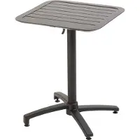 Oviala Kipptisch 60 x 60 cm schwarz - Almada