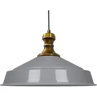 Bamyum Asletl-Knob Hängelampe Industrie Pendelleuchte, 41 cm Lampenschirme, Moderne Metall Kücheninsel Leuchten, E27 Pendelleuchte für Wohnzimmer Esszimmer