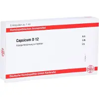 DHU Capsicum D 12 Ampullen 8x1 ml