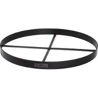 Cook King Feuerschalenbasis 100 x 6 cm schwarz