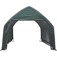 ShelterLogic , Foliengarage, Weidezelt "In-A-Box", 390 x 610 cm, grün, 23,8m²