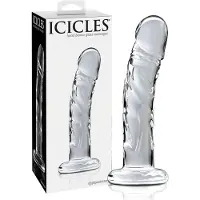 Icicles No. 62 - Penisglas-Dildo (transparent)