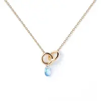 P D PAOLA Color damen Kette 750 Vergoldung CO01-842-U