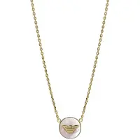 Emporio Armani Eagle Logo Copper Necklace EGS3140710