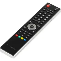 Vivanco ViVanco37600, DTC, DTT, DTV, DVD/Blu-ray, DVDR-HDD, DVR, Heimkinosystem, PC, SAT, STB, TV, Beistellgerät, VCR, Drucktasten, Schwarz