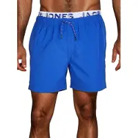 Jack & Jones Badehose Herren lang Badeshorts Doppelter Bund MAUI JJSWIM Bluing XXL