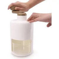 OEM Slush-Getränke-Maschine aus Kunststoff, weiß und beige