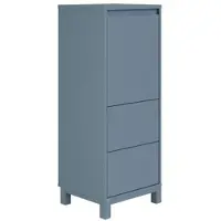 PAIDI Kinderwelten Highboard Olli , blau , Maße (cm): B: 48,4 H: 119,7 T: 40.1