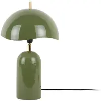 Leitmotiv - Tischleuchte Querido - Dschungelgrün - Ø25cm Tischlampe - Nachttischlampe, Wohnzimmer, Schlafzimmer