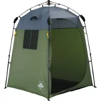 DS Produkte Where Tomorrow Lumaland Outdoor Pop Up Duschzelt Umkleidezelt Toilettenzelt Stehzelt Camping Kuppelzelt Quick Up Aufbau in 2 Min. 155 x 155 x 220cm