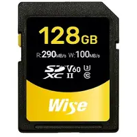 Wise SDXC UHS-II V60 128GB 290MB/s