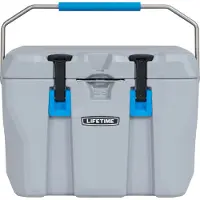 Lifetime , Premium Kühlbox, Campingkühlschrank "Cooler" mit Tragegriffen, grau, 26,5 l Volumen