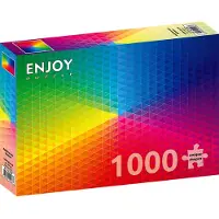 Enjoy Puzzle Puzzle Kaleidoscopic Rainbow - 1000 Teile Karton