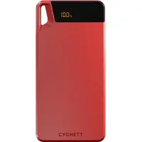 Cygnett ChargeUp Boost 4th Generation, 10000 mAh, Lithium, 15 W, Rot